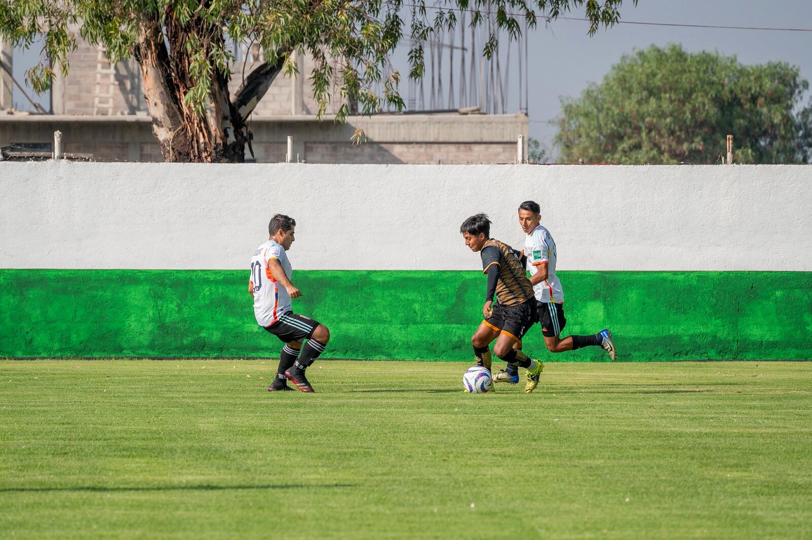 Jogadores em campo