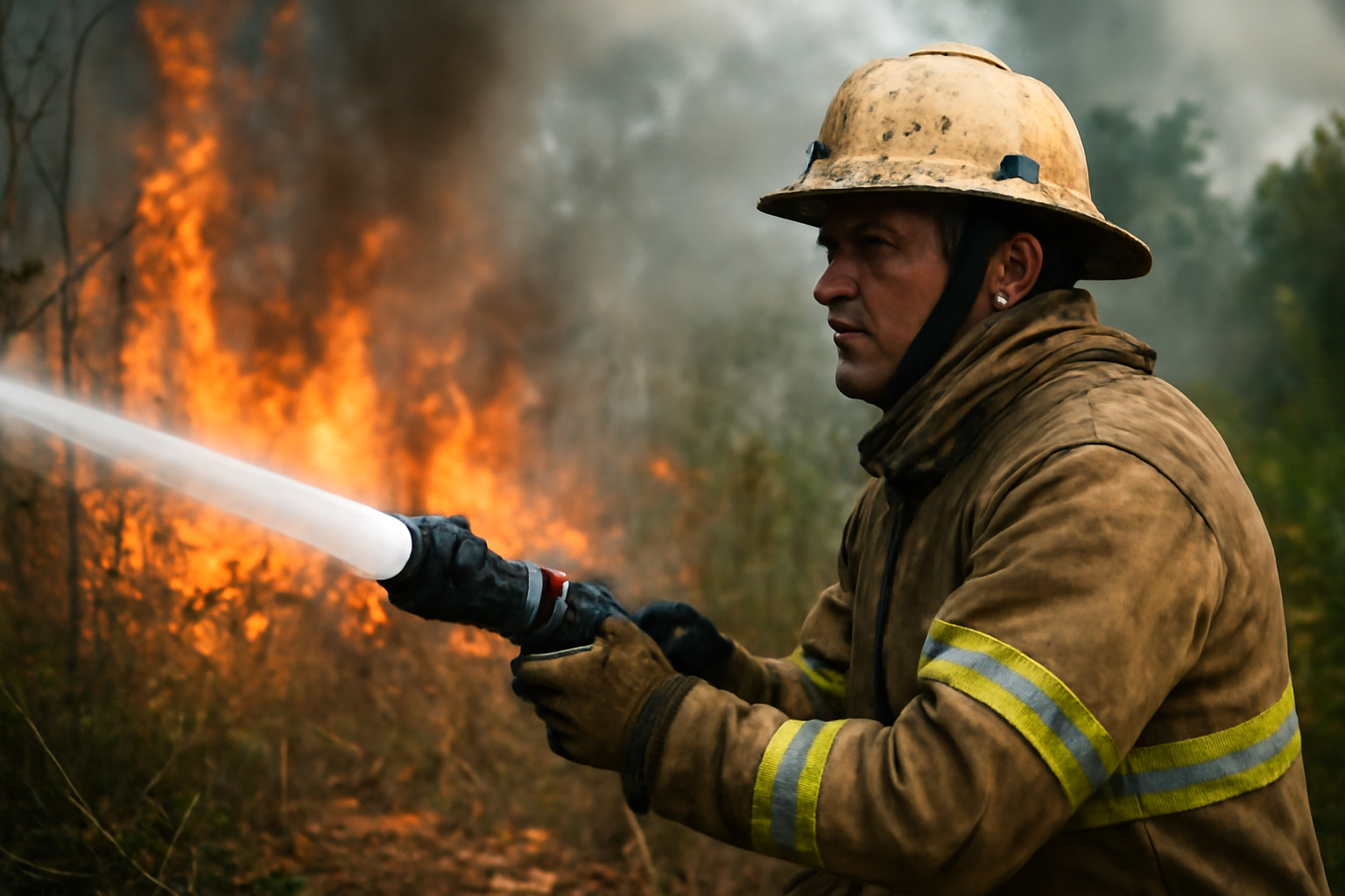 Incêndio em vegetação