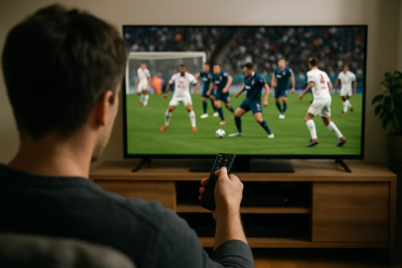 Partida de futebol