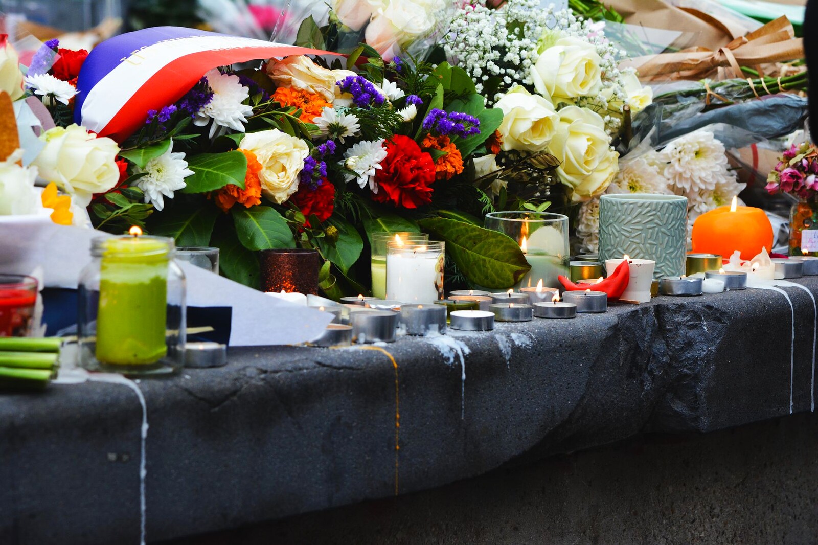 Vigil for the victim